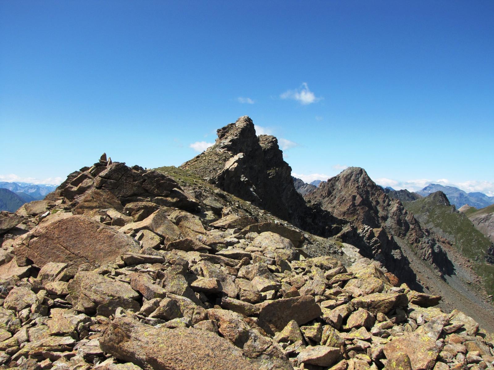 ultimo tratto per la cima del rocciavrè