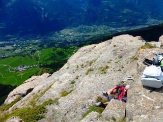 panorama dalla cima