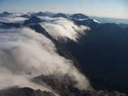 suggestivo panorama dalla vetta