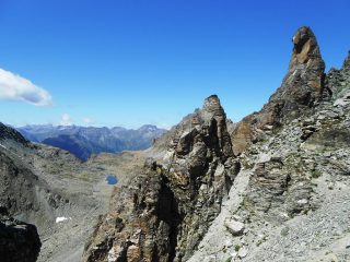 Gendarme a metà salita