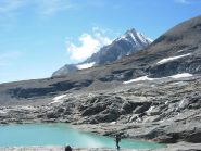 Nei pressi del Lac de l'Arpont, con la Dent Parrachéé sullo sfondo