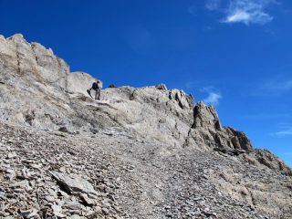 La cima escursionistica