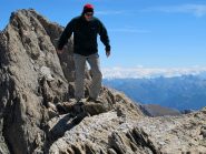 Sulla cima escursionistica