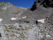 vallone con in fondo il colle