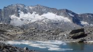 levanne dal laghetto glaciale sotto al colle della fourà