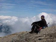 Sulla cima Frappier