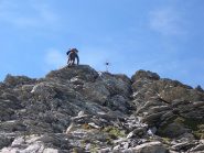 Arrivo in cima