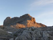 Cima Corona al tramonto