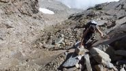 la dura salita al Colle del Courmaon