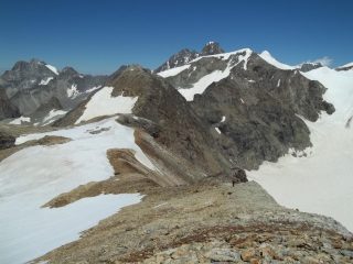 cresta della Vannetta dalla punta
