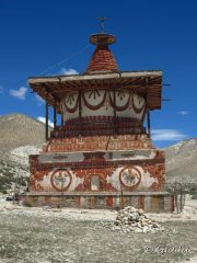 Chorten lungo il percorso