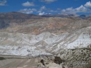Montagne colorate di tinte tenui
