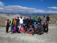 Il nostro gruppo al passo di Chinggel La m.3870