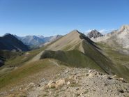 tutta la cresta vista dalla Grand Chalvet