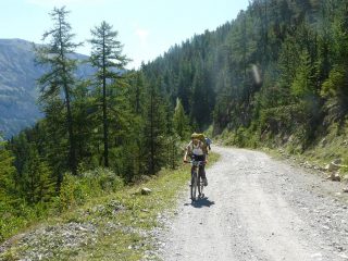 appena prima dell'abitato di Granon