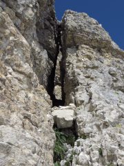 prima strettoia della voie des Chatieres 