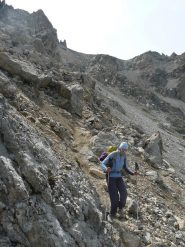 discesa su traccia infida