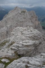 Piccolo Piz da Cir dalla cima