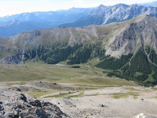 il versante di salita