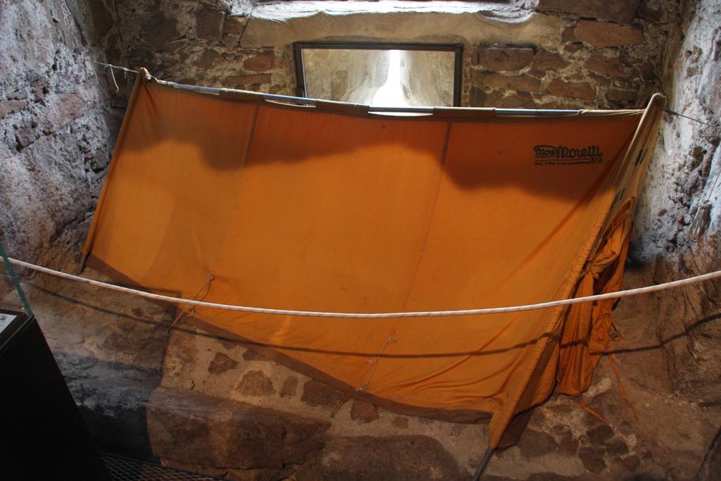 Tenda utilizzata da Bonatti sul K2