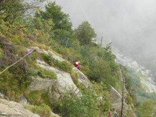 Fuori dai diedri... Tutta un'altra storia, anche se i tiri rimangono belli!