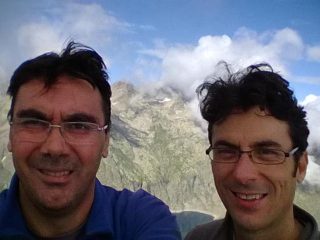 Non poteva mancare un selfie in cima !!!!!
