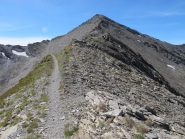 Gran Queyron dalla cresta di salita