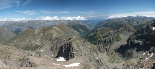 Vallone d'Ischiator dalla vetta