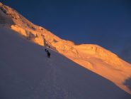 ... ci godiamo l'alba quando siamo vicini alla meta