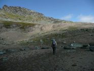 Plateau prima di attaccare la cresta