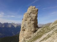 fine del canale uno sguardo a sx (bisogna andare da quella parte)