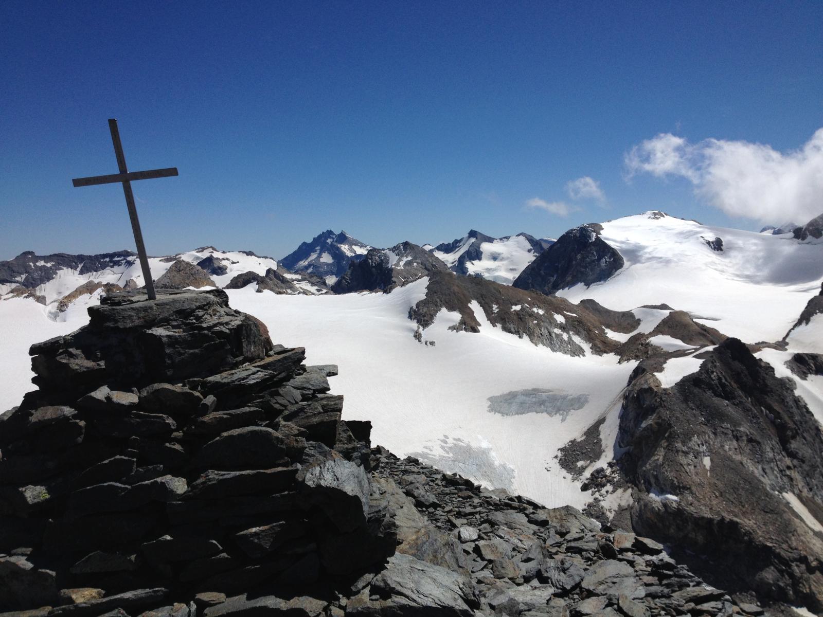 dalla cima della Becca