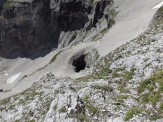 L'uscita del Chourum Olympique vista dall'alto