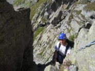 Canalino con corda fissa