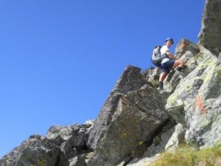 sulla cresta sempre segnalata