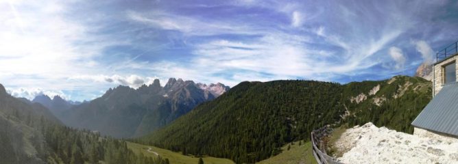 dal rifugio Vallandro