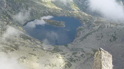 Lago di Lasin dalla Cresta Est