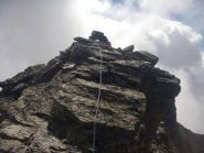 tratto della cresta alpinistica