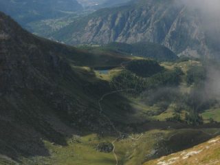 panorama verso il lago litteran