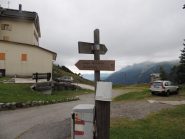 alpe Motta bassa,inizio percorso