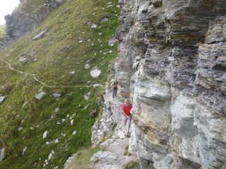 sul sentiero attrezzato