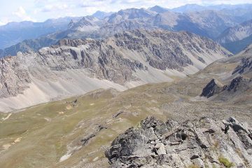 il vallone che scende a nevache