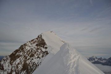 l'inizio della cresta