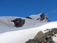 la parete ovest tutta di neve