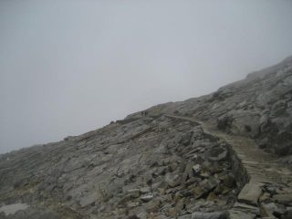 primo tratto della mulattiera -dopo il passo del Turlo- sul versante di Macugnaga