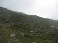 tratto della mulattiera sul versante valsesiano