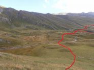 04 - come passare la piana paludosa senza bagnarsi, vista scendendo