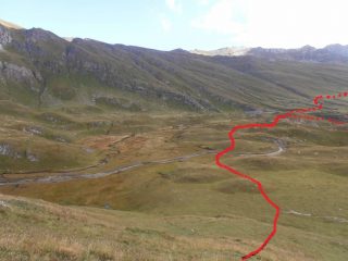 04 - come passare la piana paludosa senza bagnarsi, vista scendendo