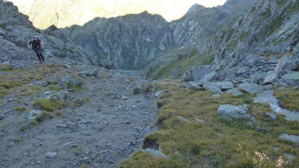 arrivo alla Bocchetta di Valsoera