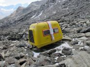 Il bivacco temporaneo per il passaggio del Tor